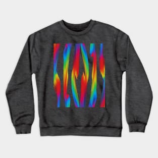 Vertical Abstract lines Crewneck Sweatshirt